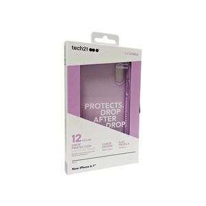 Tech21 Evo Check Case for Apple iPhone XR - Orchid Pink